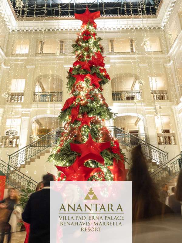 Época de celebraciones infinitas en Anantara Villa Padierna, el destino ideal para vivir la magia de la Navidad