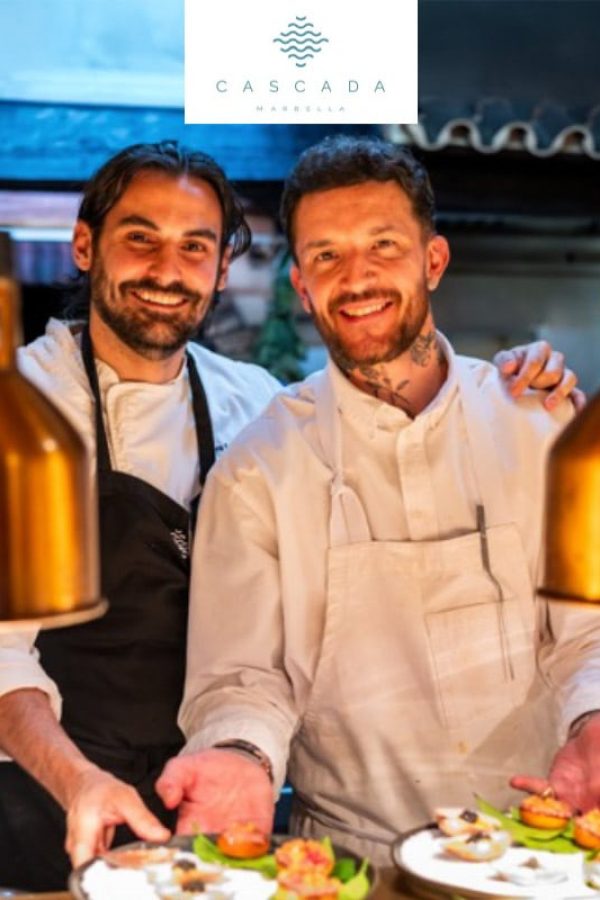 Cascada Marbella celebra San Valentín con una doble propuesta gastronómica “A 6 Manos”
